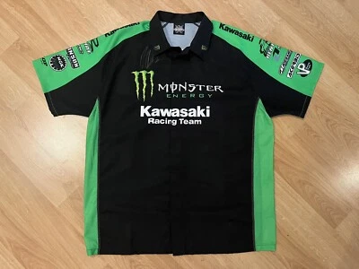 CAMISA RYAN VILLOPOTO - FIRMADA - USADA REAL EQUIPO KAWASAKI PIT CREW - *MUY RARA* Foto 1 de 3