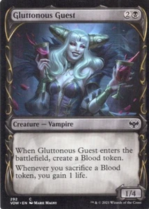 GLUTTONOUS GUEST 292 SHOWCASE INNISTRAD CRIMSON VOW MTG NM (yourdeckbuilder) - Picture 1 of 1