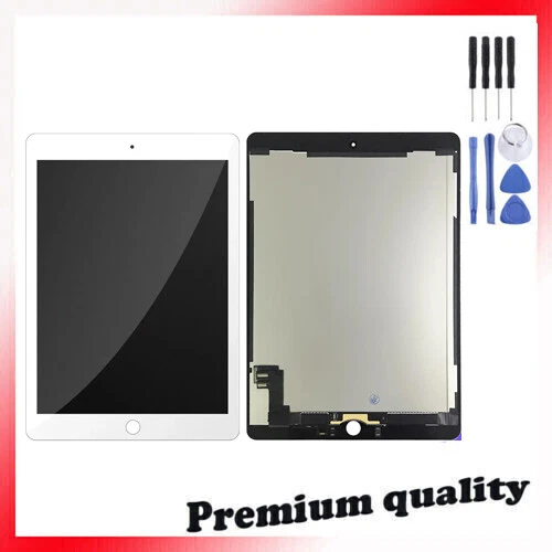 Per iPad Air 2 A1566 A1567 Display LCD Touch Screen Digitalizzatore Ricambio Bianco - Immagine 1 di 1
