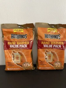MENGE 2ER-PACK = 20 STÜCK HotHands Handwärmer Wertpaket! - Bild 1 von 3