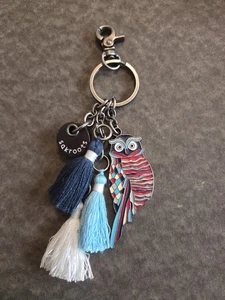 Sakroots Eule Schlüsselanhänger Handtasche Anhänger Anhänger - Bild 1 von 4