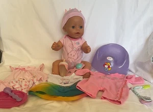 2013: Baby Born 16" Girl : Zapf Creations: Doll, Clothes Accessories Bundle - Picture 1 of 7