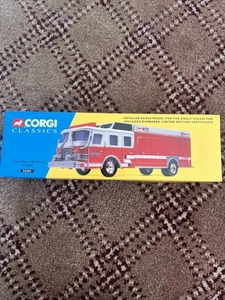 Corgi Classics Cyclone II Rescue E-One Fire Engine Truck 52201 Diecast 1:50 - Picture 1 of 5
