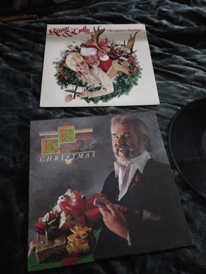 Kenny And Dolly Once Upon A Christmas 1984 + Christmas Solo VG++/EX! 2LP Lot  Foto 1 de 4