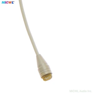 Perfektes Lavaliermikrofon mit Krawattenklammer für Sennheiser G2 G3 G4 SVX Goldkopf D4061 - Bild 1 von 8