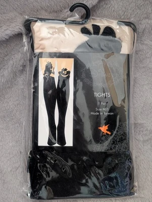 Medias Disney Bound Silhouette Alicia en el País de las Maravillas M/L Gato de Cheshire Paquete Sellado Foto 1 de 2