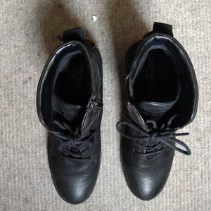 Josef Seibel Boots TopDryTex Soft Lined Suede / Leather Ankle UK 7 EU 41 black - Picture 1 of 11