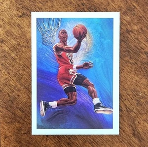 1990 HOOPS MICHAEL JORDAN 358 NM/MT - CHICAGO BULLS CHECKLISTE - KOSTENLOSER VERSAND - Bild 1 von 2