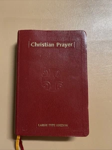 Catholic Prayer Book LARGE PRINT Christian Prayer: Liturgy of the Hours 1985 - Imagen 1 de 12
