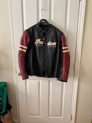 Womens Indian Motorcycle Leather Jacket Size S - Image 1 of 3