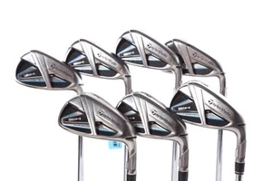 TaylorMade SIM MAX Iron Set 5-AW Standard Stiff Flex Steel Shaft Very Good - Picture 1 of 10