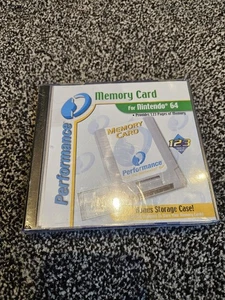 Nintendo N64 Memory Card Brand New And Sealed - Picture 1 of 4
