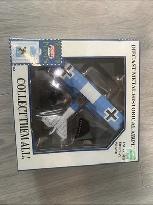 Model Power German Fokker Dr. 1 Diecast TriPlane 1/100 Scale With Stand NIB - Image 1 of 2