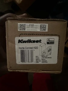 Kwikset HomeConnect 620 Smart Door Lock Z Wave Plus, Keypad Electronic - Picture 1 of 3