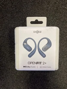 Shokz - OpenFit 2+ Auriculares Bluetooth Inalámbricos Verdaderos Open-Ear - Azul Piedra - Imagen 1 de 2
