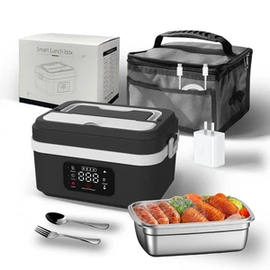 Lunch Box Elettrico Senza Fili per Adulti, Scaldavivande Autoriscaldante Ricaricabile - Foto 1 di 27