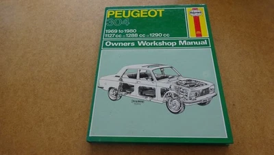 Peugeot 304 Haynes Owners Workshop Manual - Image 1 of 2