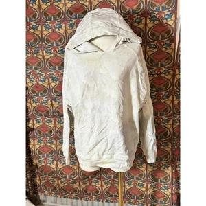 Lululemon Hoodie Size 8 Beige Cotton Blend Casual Athleisure Pullover - Picture 1 of 4