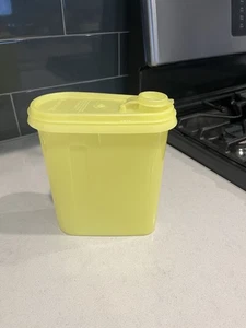 Vintage Tupperware gelber Getränkekumpel Krug Ausgießer 792-7. 1 Quart - Bild 1 von 6