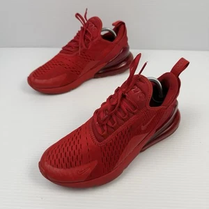 Nike Air Max 270 Triple University Red Athletic Sneaker CV7544-600 Men US Sz 7.5 - Picture 1 of 17