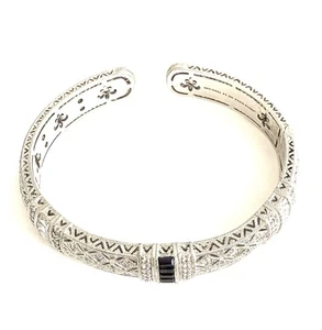 Judith Ripka Armreif Sterlingsilber & CZ signiert - Bild 1 von 4