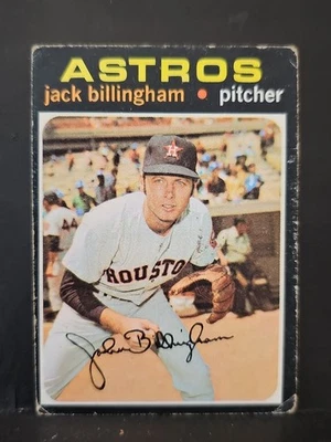 Topps #162 1971 Jack Billingham Astros Foto 1 de 2