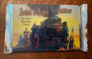 Pinnacle Doomtown Deadlands TCG CCG Ashes to Ashes Booster Pack -- SIGILLATO NUOVO - Foto 1 di 2