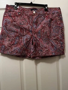 Bandolino, Women’s Size 18, Superior Stretch Modern Fit-5 Pocket Amy Shorts - Picture 1 of 3