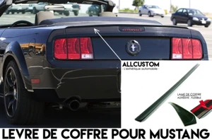 LAME DE COFFRE SPOILER BECQUET LEVRE AILERON pour FORD MUSTANG 2005-14 V6 V8 5.4 - Picture 1 of 4