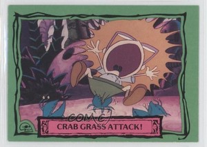 1990 Dart Beetlejuice Cartoon Crab Grass Attack! #45 0b6