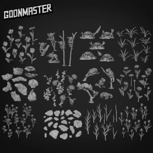 Basing Bits Bundle 175 - 186 Legion Terrain Scenery Tabletop Miniatures 28mm - Picture 1 of 13