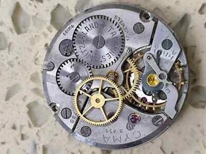 CYMA R 459 movement cal R.459 NOT Working For parts - Picture 1 of 5