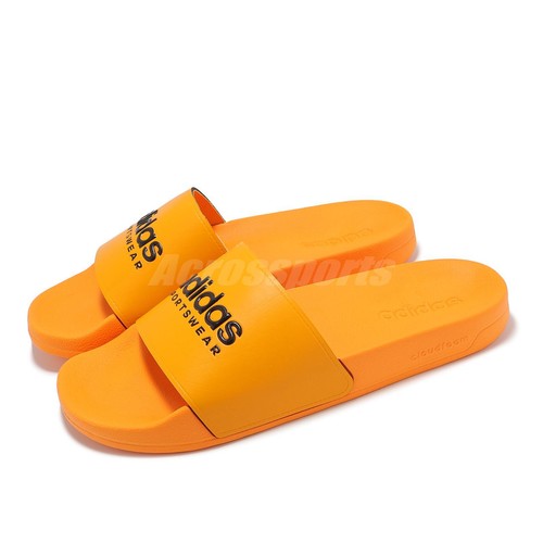 Adidas Adilette Shower Crew Orange Core Nero Uomo Unisex Sandalo Slip On II0015