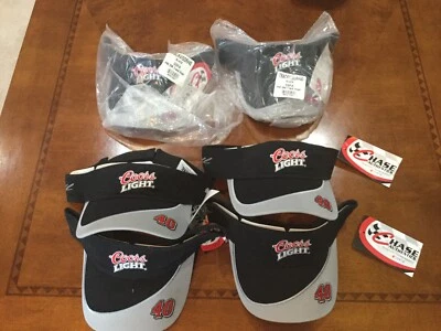 Gorra visera de carreras ligeras Nascar Sterling Marlin Coors de colección nueva con etiquetas 2001 sombrero de persecución Foto 1 de 4