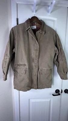 Chaqueta De Colección Brandon Thomas Para Mujer L L L L Chaqueta Tareas de Granero Forrada a Cuadros de Campo Foto 1 de 4