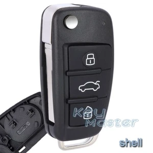 for Audi A1 A3 Q3 S3 S3 2005-2014 Proximity Keyless Remote Key Shell Case Fob - Picture 1 of 6
