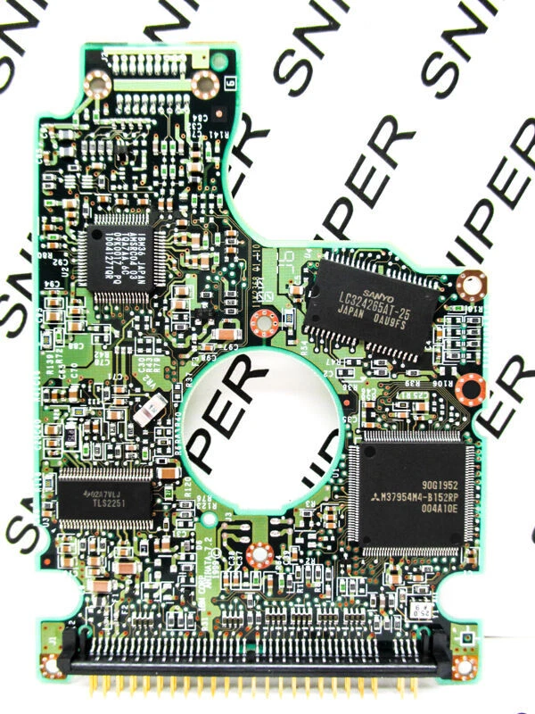 PCB - IBM Travelstar 6GB DARA-206000 IDE 31L9876 Laptop F42375 2.5" Hard Drive - Image 1 of 1