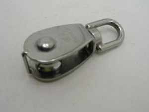 15 mm Durchmesser Edelstahl Einzelriemenscheibenblock - Bild 1 von 4
