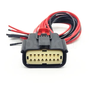 16-Pin Front Headlamp Headlight Connector Pigtail For Ford F-150 F150 2015-2023 - Bild 1 von 6
