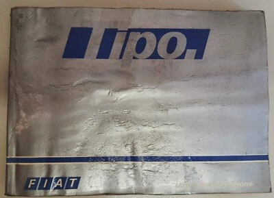 FIAT TIPO Uso e manutenzione Originale FIAT 1989 - Immagine 1 di 4