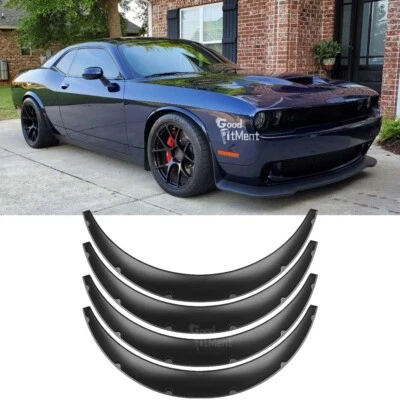 For Dodge Challenger SRT 2012-2022 4.5" Car Fender Flares Wheel Arches Body Kit Foto 1 de 4