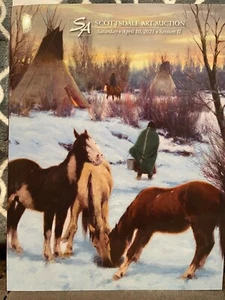 SCOTTSDALE ART AUCTION 2021 RUSSELL REMINGTON BIERSTADT GOLLINGS SCHREYVOGEL - Picture 1 of 16