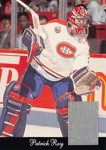 1993-94 Donruss Special Print #L Patrick Roy - Picture 1 of 2