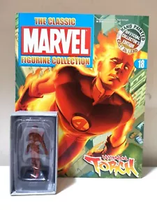 Eaglemoss Classic Marvel Figurines Human Torch #18 - Picture 1 of 4