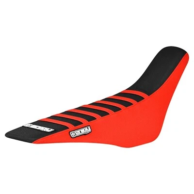 2007 - 2024 HONDA CRF 150 R gripper seat cover    RED/BLACK/RED ribs  #50 - Image 1 of 4