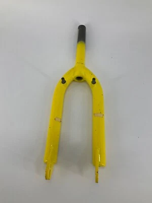 Haro 14mm Fork BMX Bike 19" Length 1" Diameter Yellow No Drilled Hole - Image 1 of 4