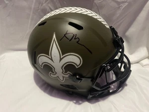 New Orleans Saints KELLEN MOORE signed Full Size Helmet JSA - Picture 1 of 3