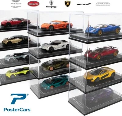 PosterCars 1:64 Scale Hypercar League Collection Diecast No 1-24 *Choose Number* - Image 1 of 2