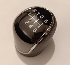 Gear knob black 6-speed for Ford C-Max Focus Galaxy Kuga MK2 MK3 - Picture 1 of 4