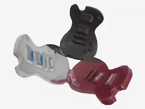 Soporte/soporte para pecera guitarra Gibson Les Paul escultura cerámica arte estudio - Imagen 1 de 11